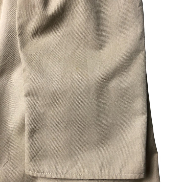 Burberry's London Balmacaan Coat, Made in England, Women's Size L unclear Beige type Vintage Second Hand