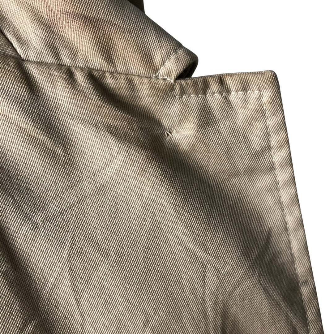 Burberry's London Balmacaan Coat, Made in England, Women's Size L unclear Beige type Vintage Second Hand