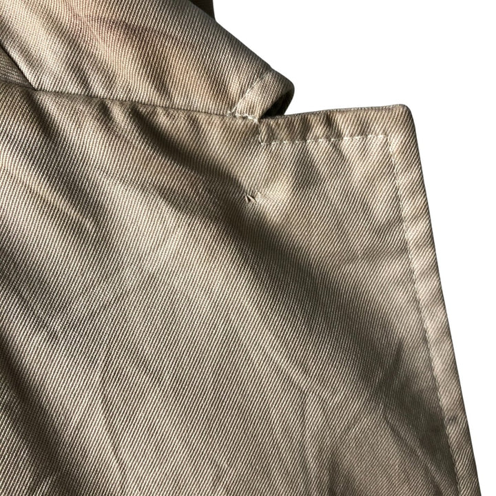 Burberry's London Balmacaan Coat, Made in England, Women's Size L unclear Beige type Vintage Second Hand