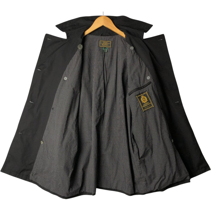 Ralph Lauren Lauren trench coat, women's size L cotton black type Vintage Second Hand