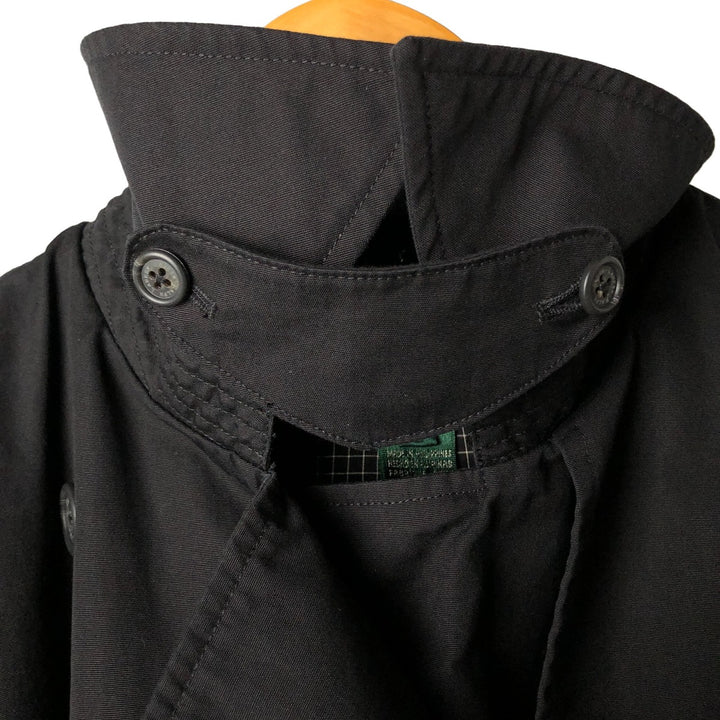 Ralph Lauren Lauren trench coat, women's size L cotton black type Vintage Second Hand
