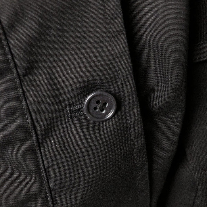 Ralph Lauren Lauren trench coat, women's size L cotton black type Vintage Second Hand