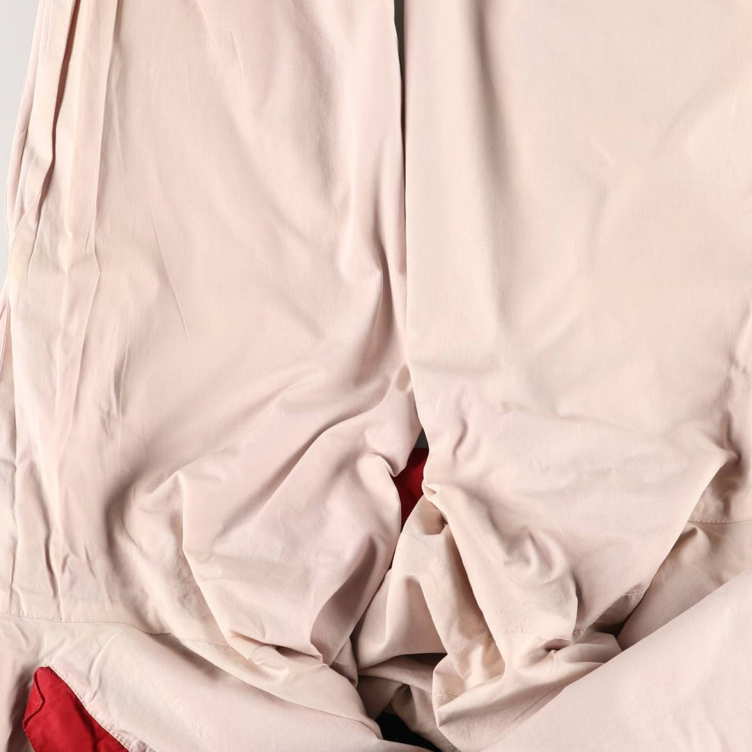 Burberry's zip-up jacket, men's size XL unclear red type Vintage Second Hand