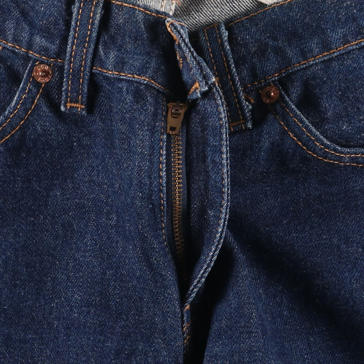 90'S Levi's 517 Boot Cut Low Rise Flared Denim Pants, Made in USA, Vintage cotton blue type Vintage Second Hand