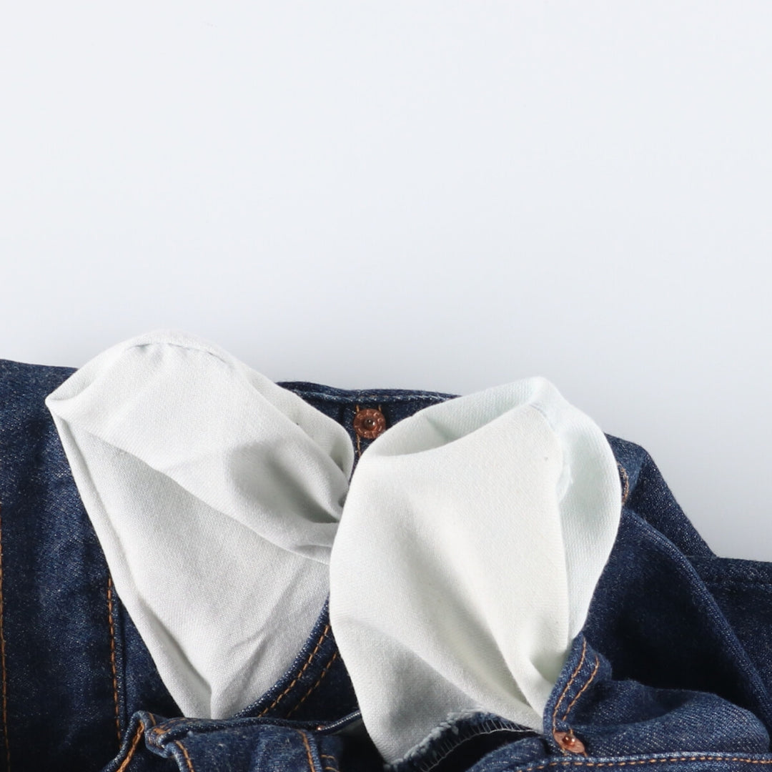 90'S Levi's 517 Boot Cut Low Rise Flared Denim Pants, Made in USA, Vintage cotton blue type Vintage Second Hand