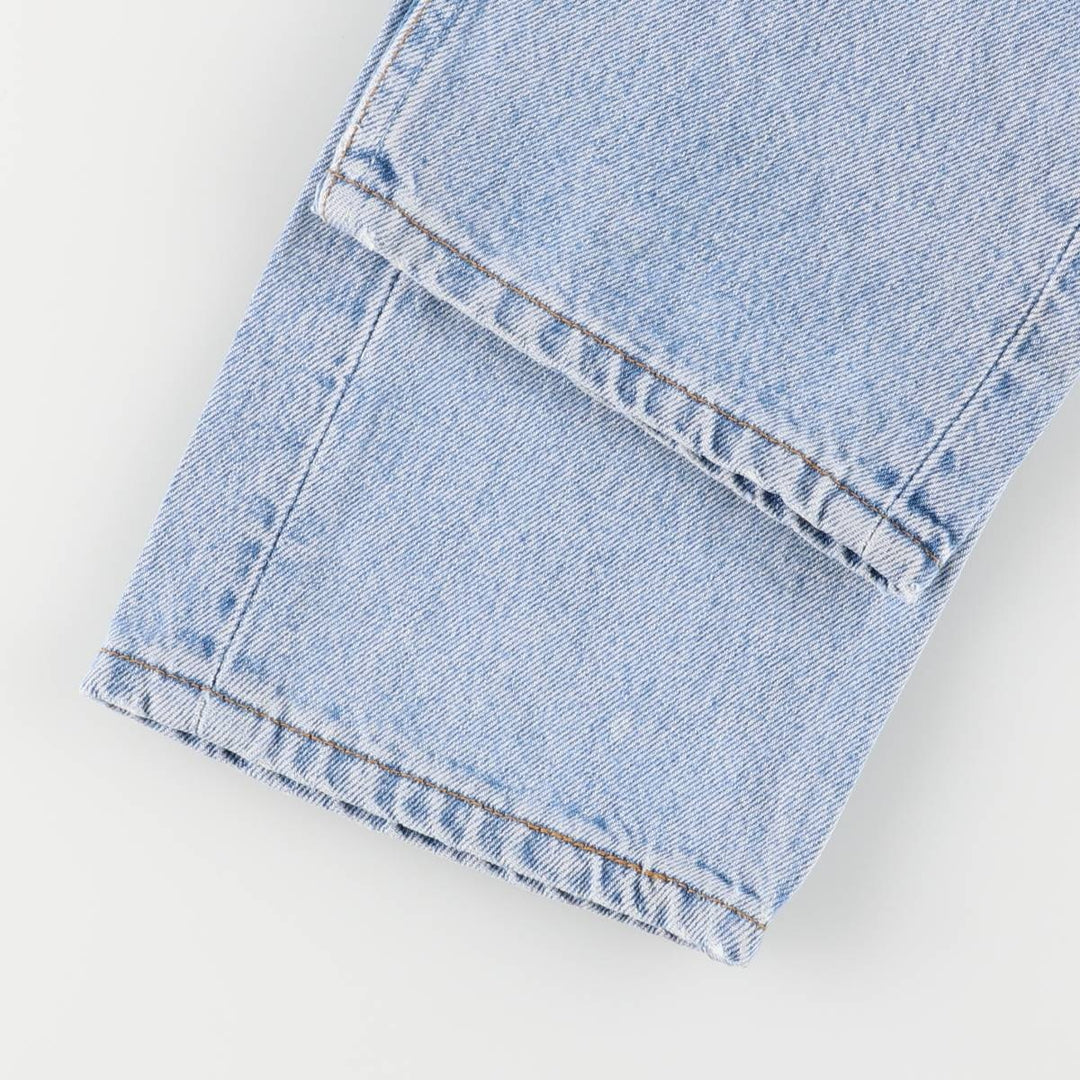90'S Levi's 6501-0133 Straight-leg Denim Pants, Made in USA, Women's Size L (W29), Vintage cotton blue type Vintage Second Hand