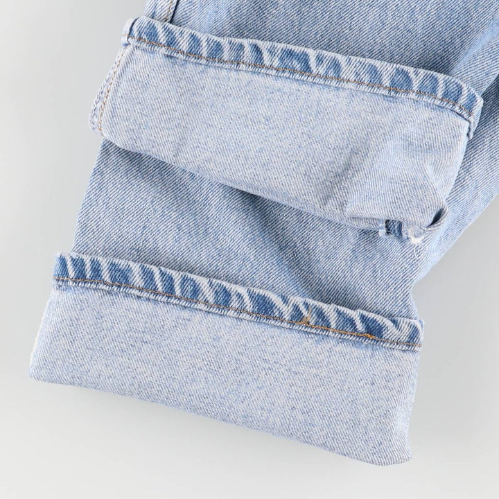 90'S Levi's 6501-0133 Straight-leg Denim Pants, Made in USA, Women's Size L (W29), Vintage cotton blue type Vintage Second Hand