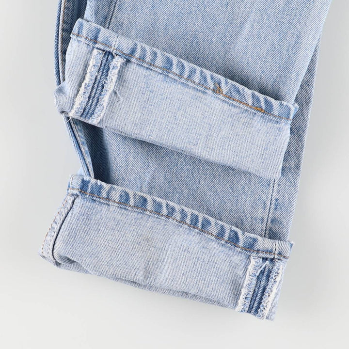 90'S Levi's 6501-0133 Straight-leg Denim Pants, Made in USA, Women's Size L (W29), Vintage cotton blue type Vintage Second Hand