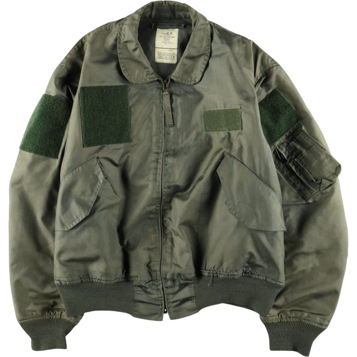 90's US military actual product CWU-36 Aromatic polyamide Khaki type Vintage Second Hand