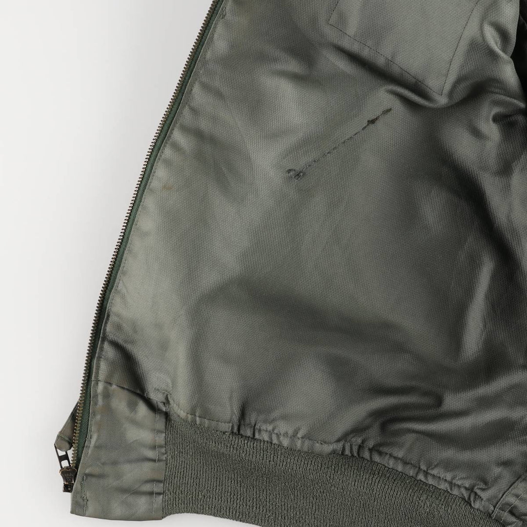 90's US military actual product CWU-36 Aromatic polyamide Khaki type Vintage Second Hand