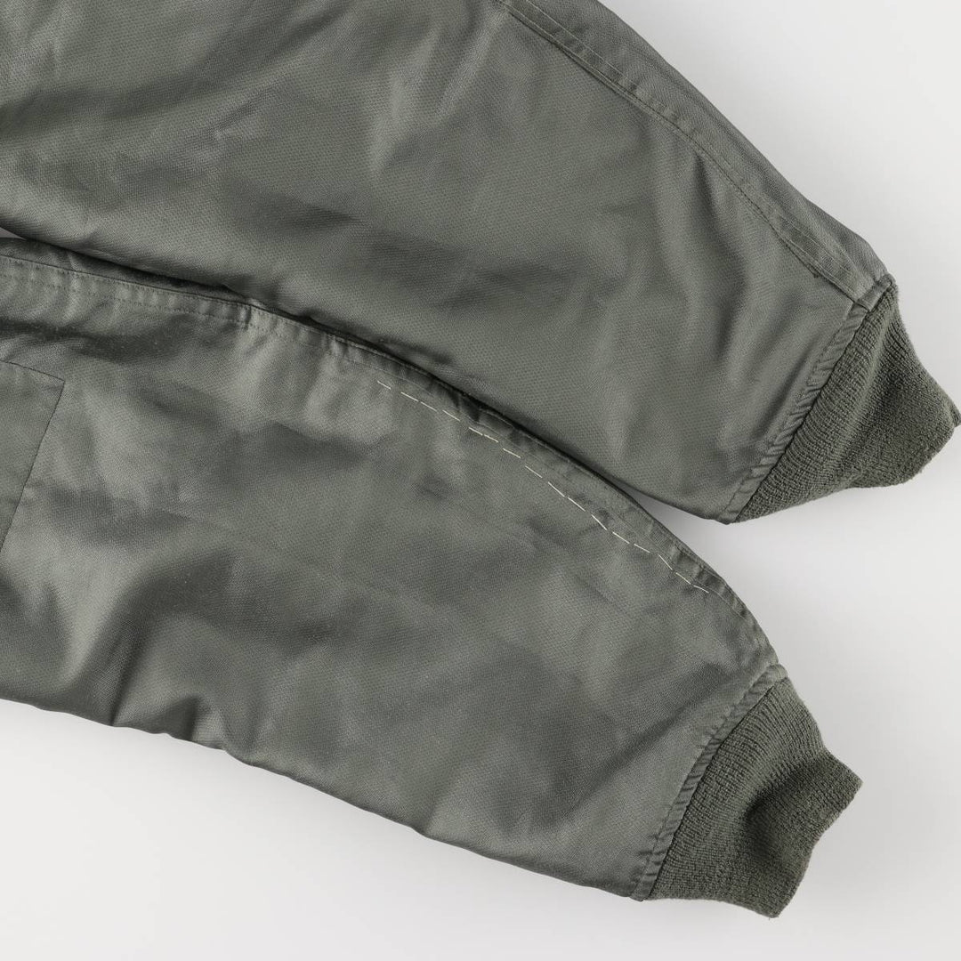 90's US military actual product CWU-36 Aromatic polyamide Khaki type Vintage Second Hand