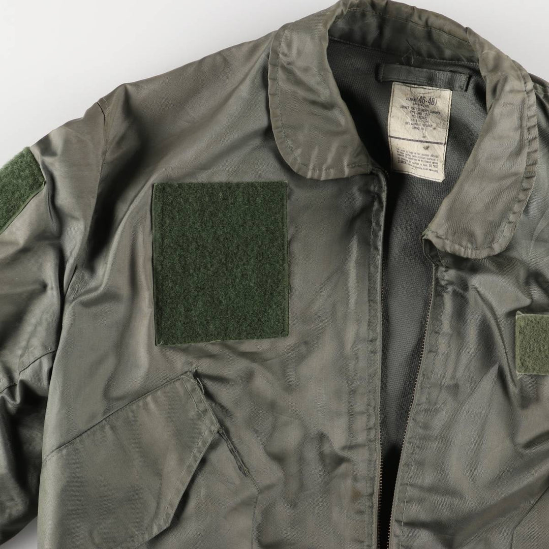 90's US military actual product CWU-36 Aromatic polyamide Khaki type Vintage Second Hand