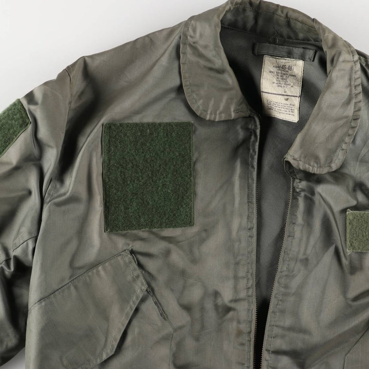90's US military actual product CWU-36 Aromatic polyamide Khaki type Vintage Second Hand