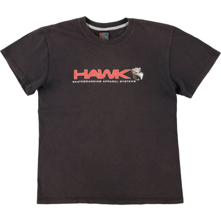 Tony Hawk Surf Skate T-Shirt, Made in USA, Men's Size Small cotton black type Vintage Second Hand