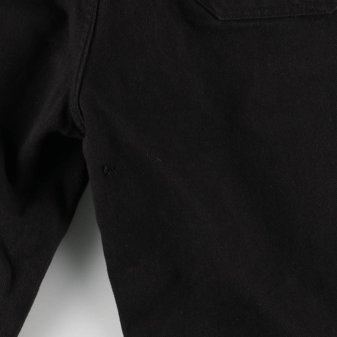 The Frankie Shop Black Denim Straight Denim Pants, Women's Size M cotton black type Vintage Second Hand