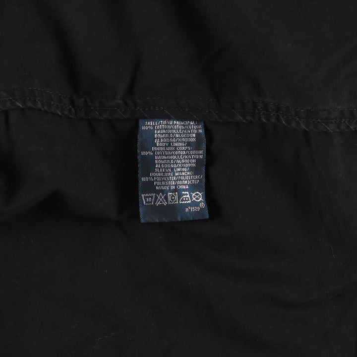 90'S Ralph Lauren POLO by Ralph Lauren Balmacaan Coat, Men's Size L cotton black type Vintage Second Hand