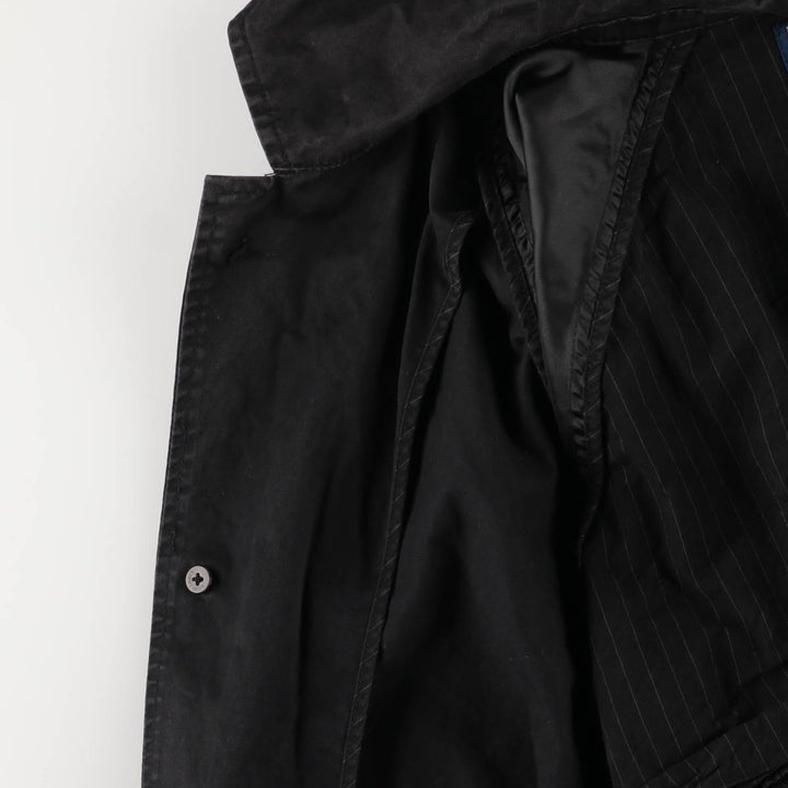 90'S Ralph Lauren POLO by Ralph Lauren Balmacaan Coat, Men's Size L cotton black type Vintage Second Hand