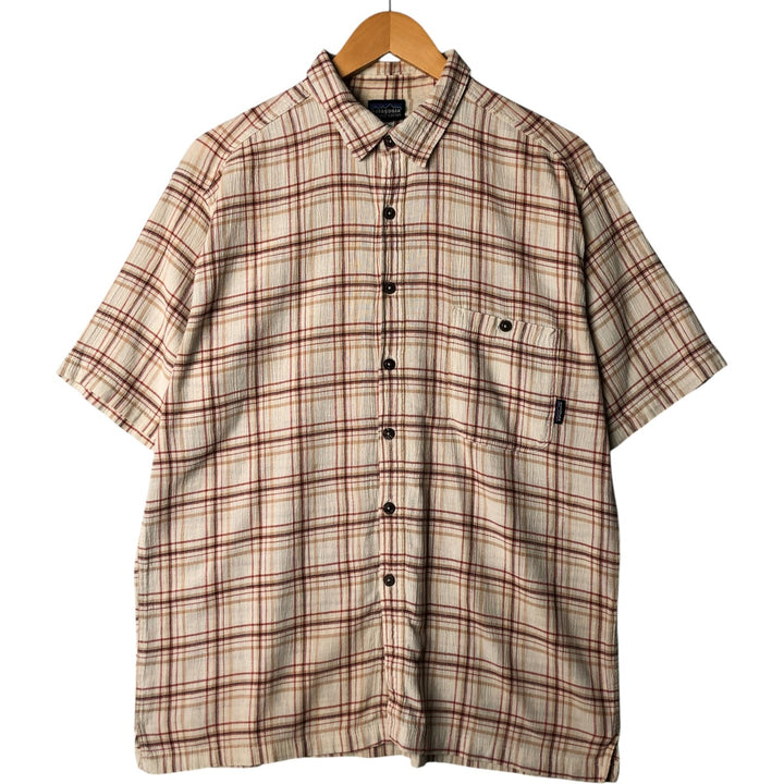 00'S Patagonia A Organic cotton Beige type Vintage Second Hand