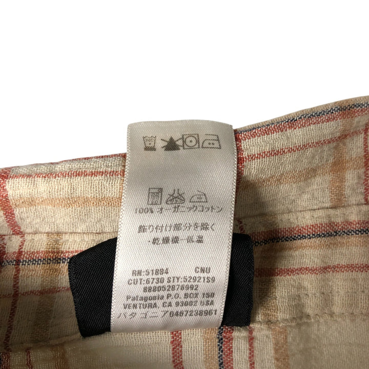 00'S Patagonia A Organic cotton Beige type Vintage Second Hand