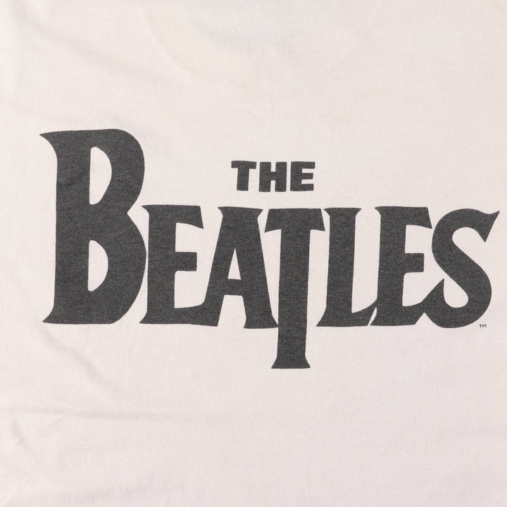 90'S Fruit of the Loom The Beatles Band T-Shirt, Made in USA, Men's Size XL cotton white type Vintage Second Hand