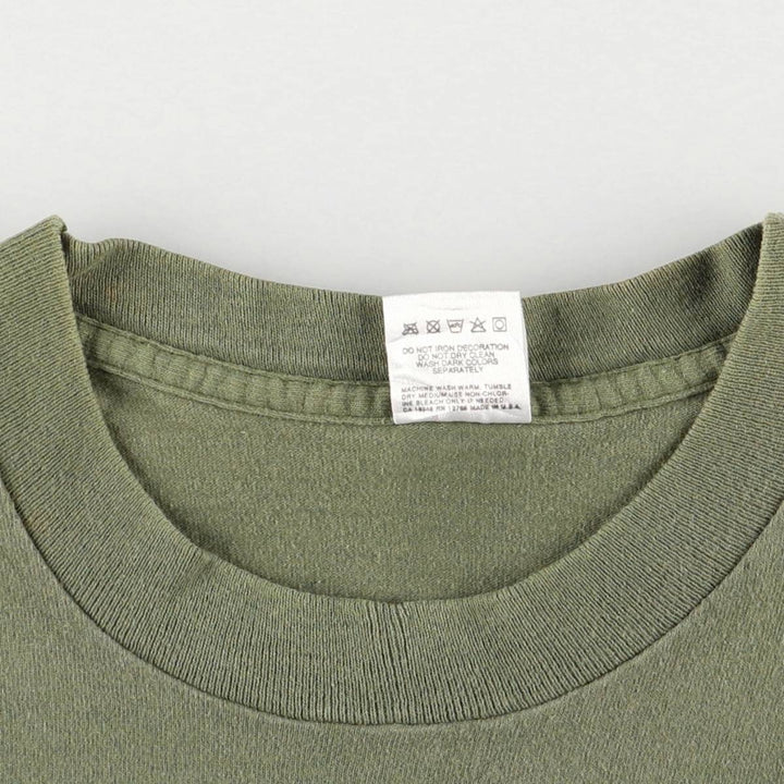 90'S Fruit of the Loom The Black Crowes Band T-Shirt, Made in USA, Men's Size XL cotton Khaki type Vintage Second Hand