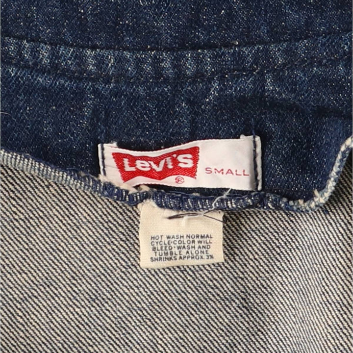 Vintage 1970'S Levi's Orange Tab Bush Safari Jacket, Women's Size Small unclear blue type Vintage Second Hand