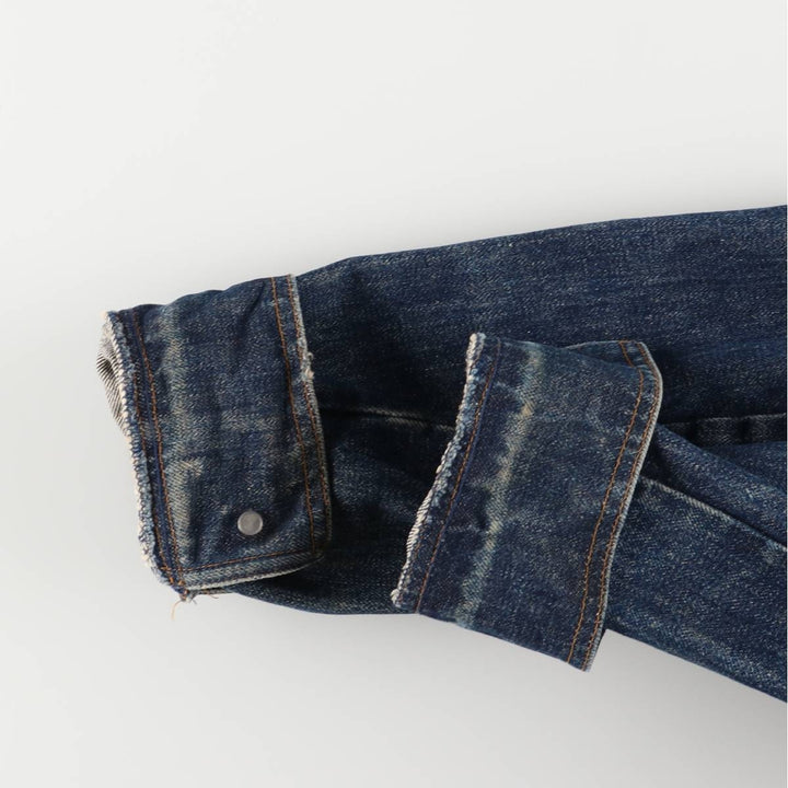 Vintage 1970'S Levi's Orange Tab Bush Safari Jacket, Women's Size Small unclear blue type Vintage Second Hand