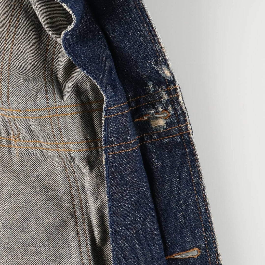 Vintage 1970'S Levi's Orange Tab Bush Safari Jacket, Women's Size Small unclear blue type Vintage Second Hand