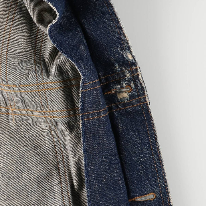 Vintage 1970'S Levi's Orange Tab Bush Safari Jacket, Women's Size Small unclear blue type Vintage Second Hand