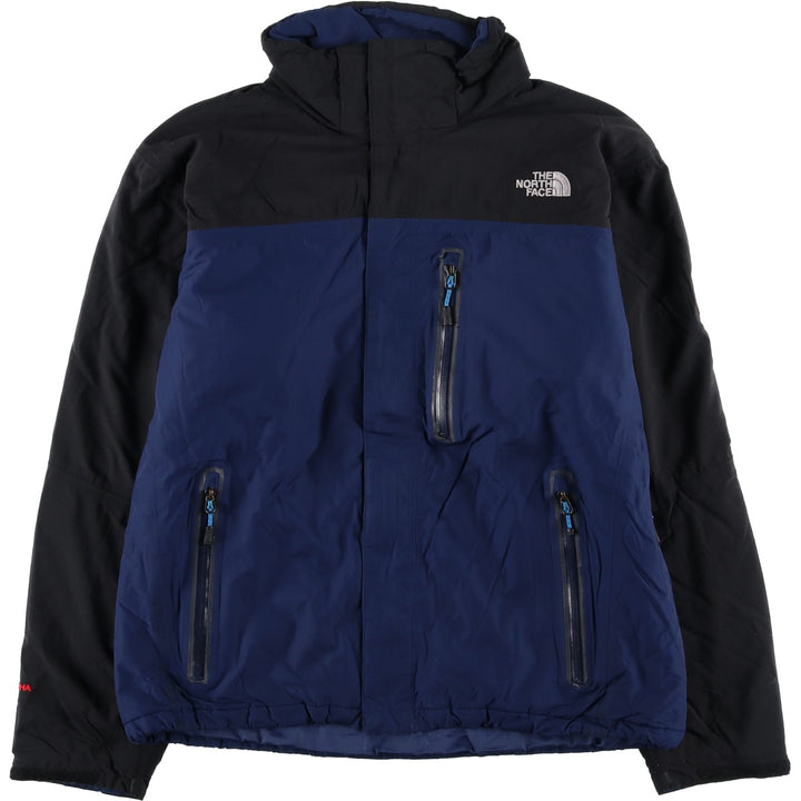 The North Face Summit Series Padded Mountain Jacket, Shell Jacket, Puffer Jacket, Men's Size L Nylon navy blue type Vintage Second Hand