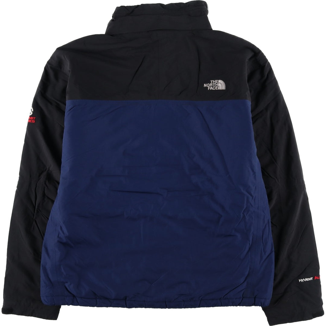 The North Face Summit Series Padded Mountain Jacket, Shell Jacket, Puffer Jacket, Men's Size L Nylon navy blue type Vintage Second Hand