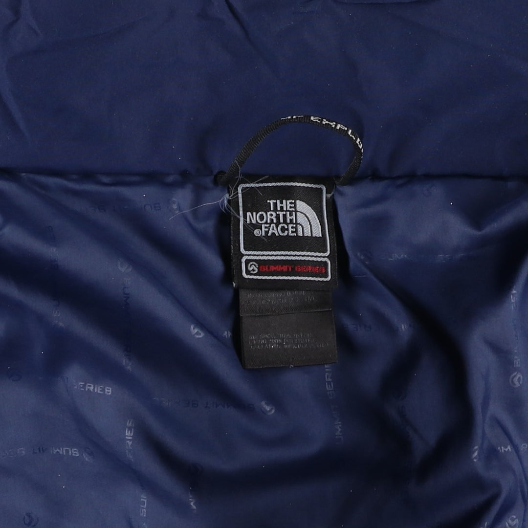 The North Face Summit Series Padded Mountain Jacket, Shell Jacket, Puffer Jacket, Men's Size L Nylon navy blue type Vintage Second Hand