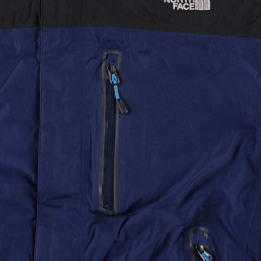 The North Face Summit Series Padded Mountain Jacket, Shell Jacket, Puffer Jacket, Men's Size L Nylon navy blue type Vintage Second Hand