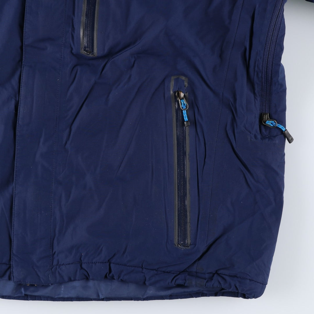 The North Face Summit Series Padded Mountain Jacket, Shell Jacket, Puffer Jacket, Men's Size L Nylon navy blue type Vintage Second Hand