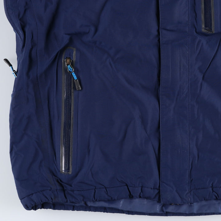 The North Face Summit Series Padded Mountain Jacket, Shell Jacket, Puffer Jacket, Men's Size L Nylon navy blue type Vintage Second Hand