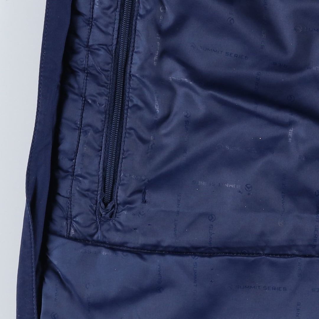 The North Face Summit Series Padded Mountain Jacket, Shell Jacket, Puffer Jacket, Men's Size L Nylon navy blue type Vintage Second Hand