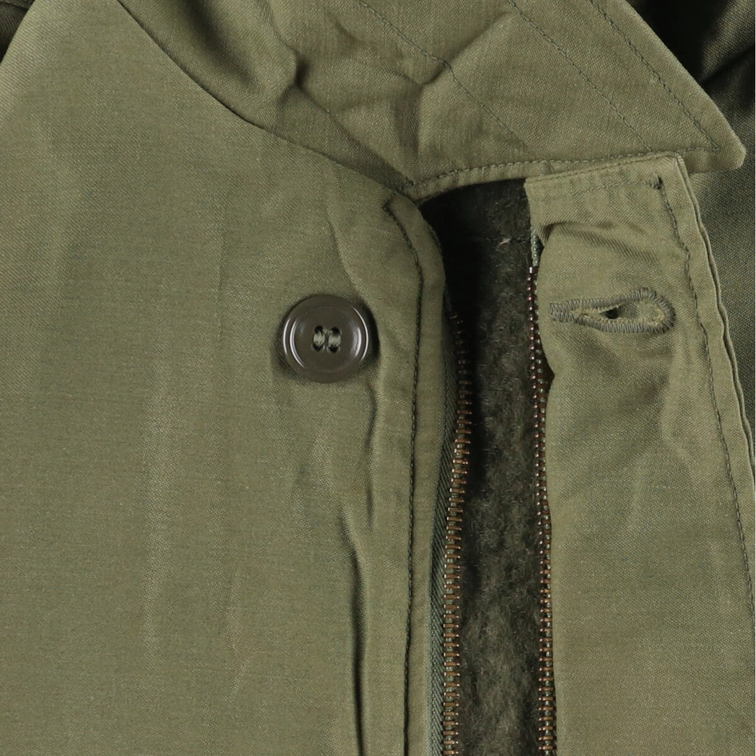 Authentic US Navy Military Deck Jacket, Made in USA, Men's Size Medium, Vintage unclear Khaki type Vintage Second Hand