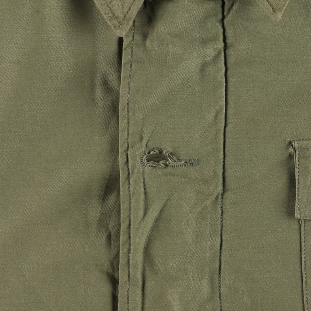 Authentic US Navy Military Deck Jacket, Made in USA, Men's Size Medium, Vintage unclear Khaki type Vintage Second Hand