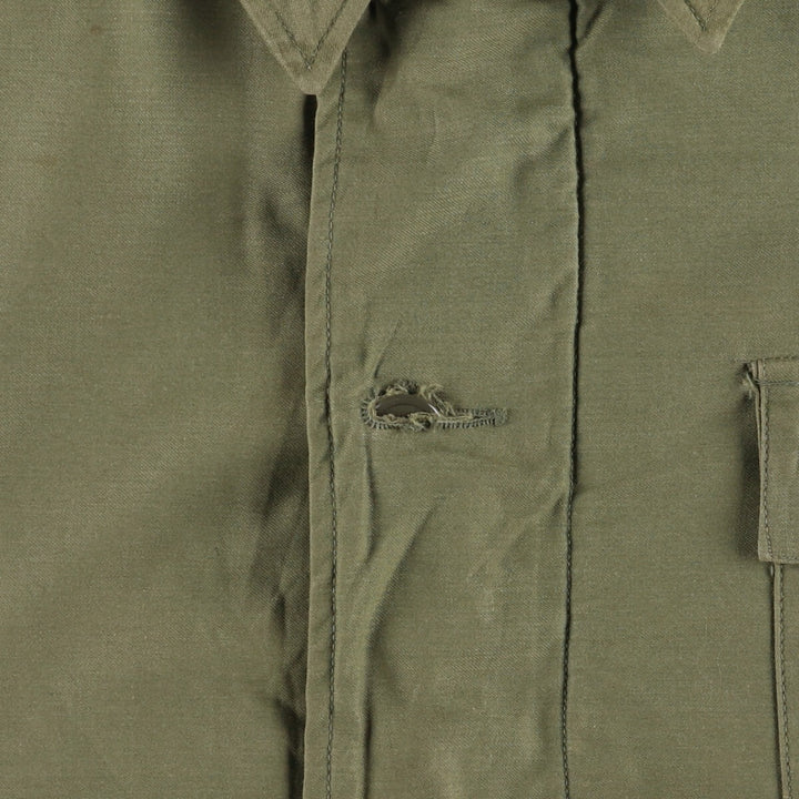 Authentic US Navy Military Deck Jacket, Made in USA, Men's Size Medium, Vintage unclear Khaki type Vintage Second Hand