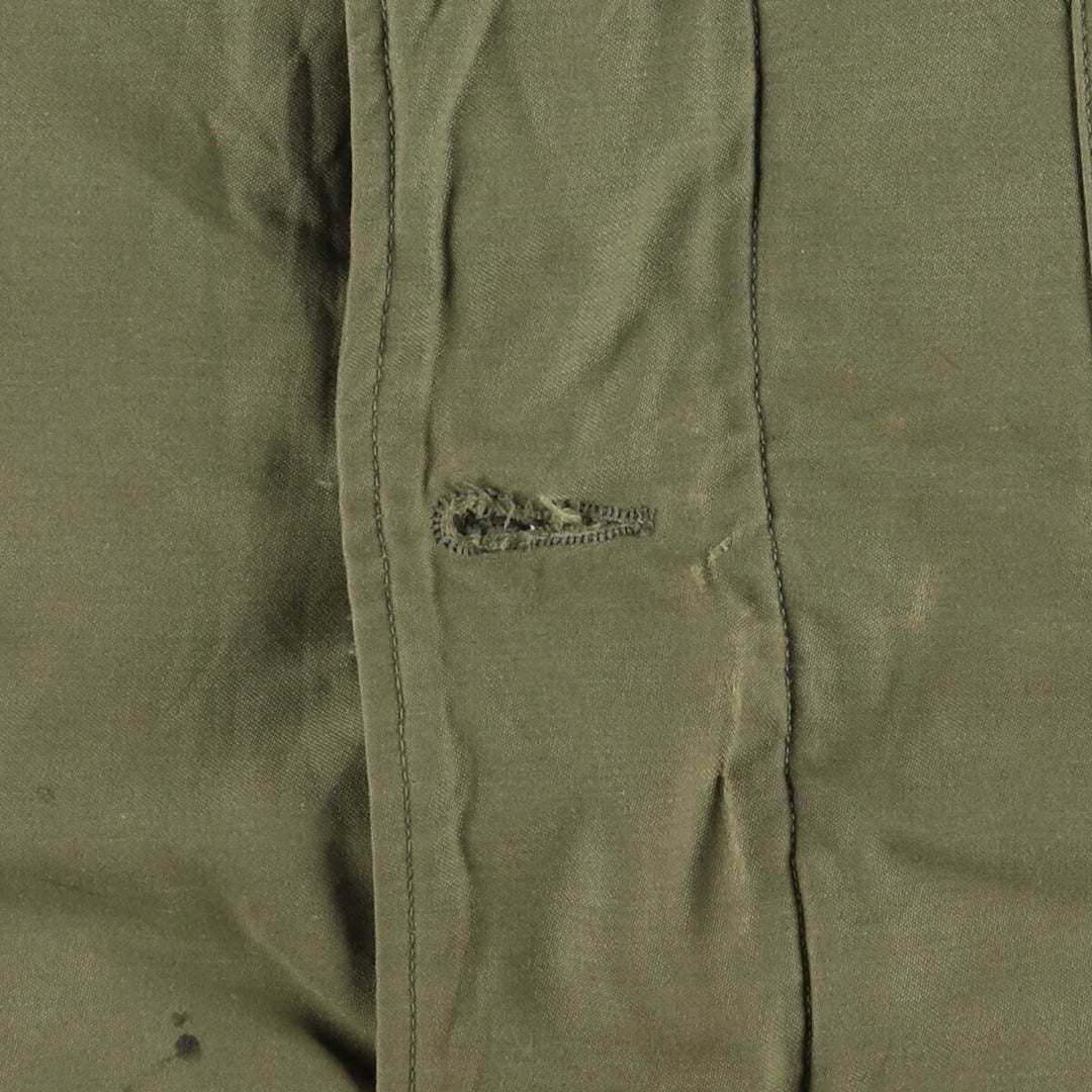 Authentic US Navy Military Deck Jacket, Made in USA, Men's Size Medium, Vintage unclear Khaki type Vintage Second Hand