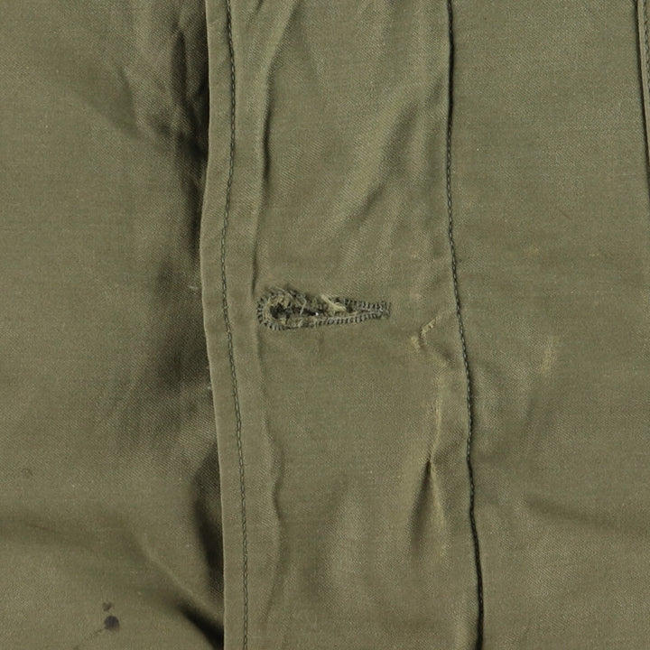 Authentic US Navy Military Deck Jacket, Made in USA, Men's Size Medium, Vintage unclear Khaki type Vintage Second Hand