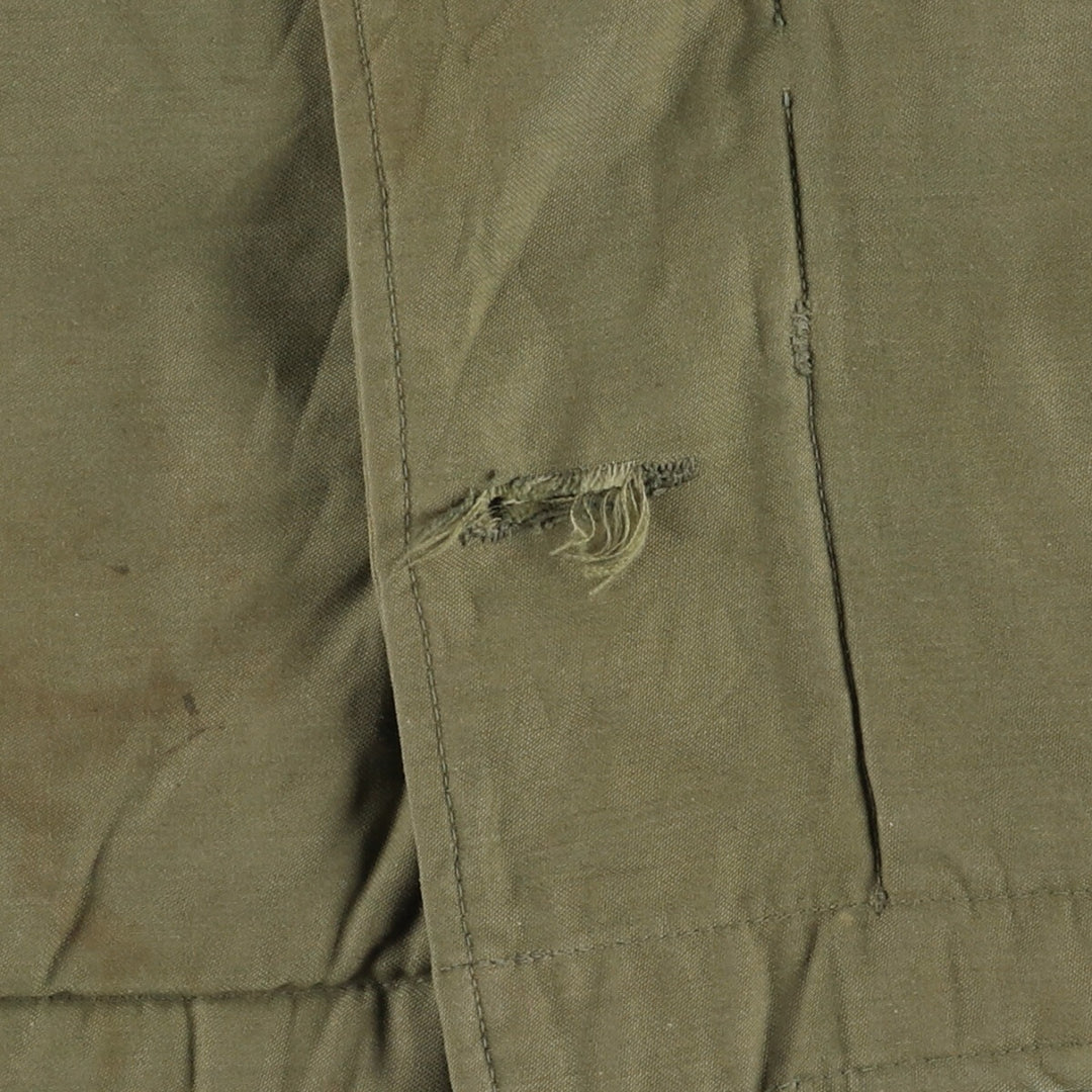 Authentic US Navy Military Deck Jacket, Made in USA, Men's Size Medium, Vintage unclear Khaki type Vintage Second Hand