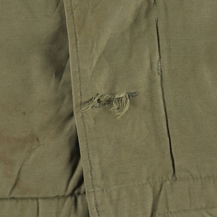 Authentic US Navy Military Deck Jacket, Made in USA, Men's Size Medium, Vintage unclear Khaki type Vintage Second Hand