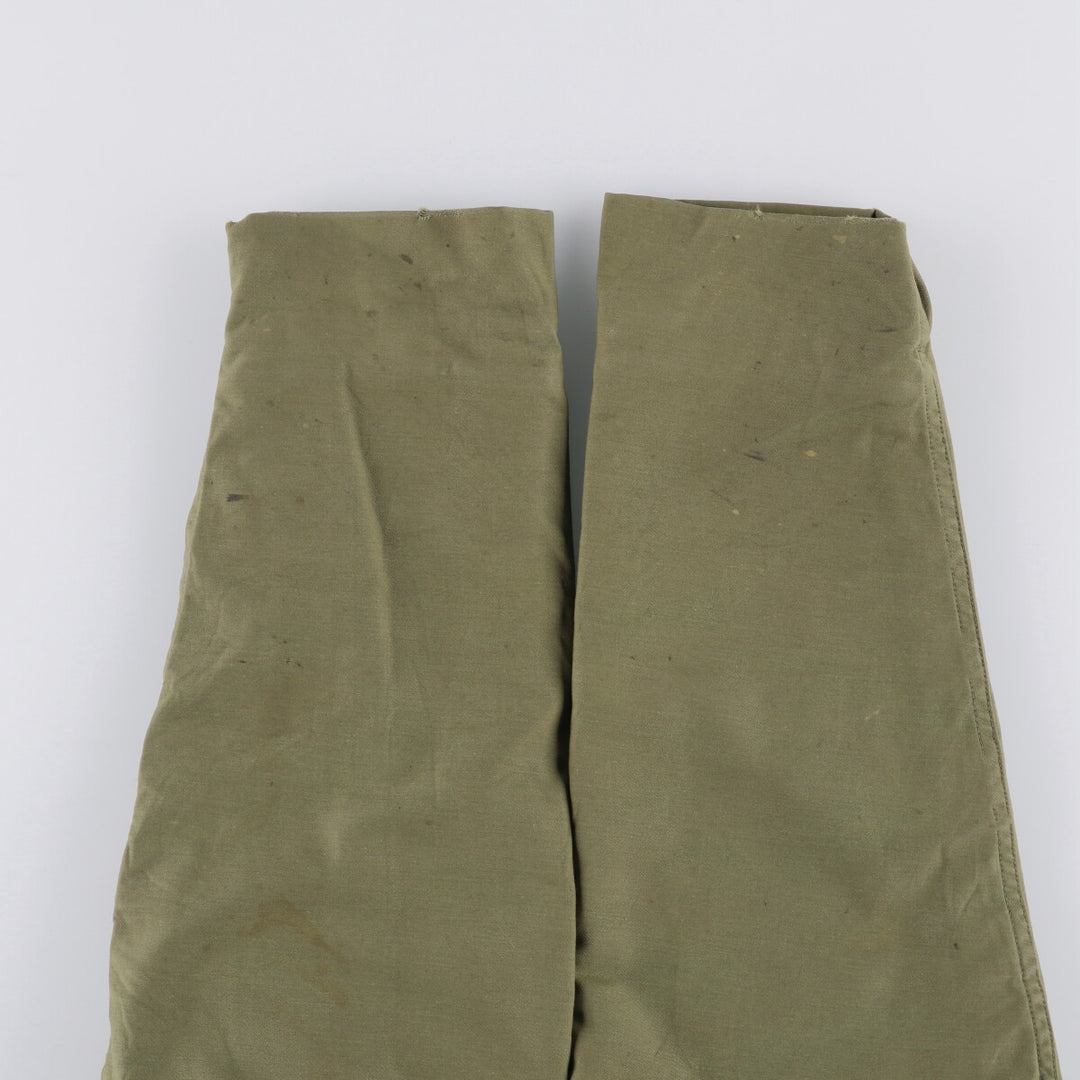 Authentic US Navy Military Deck Jacket, Made in USA, Men's Size Medium, Vintage unclear Khaki type Vintage Second Hand