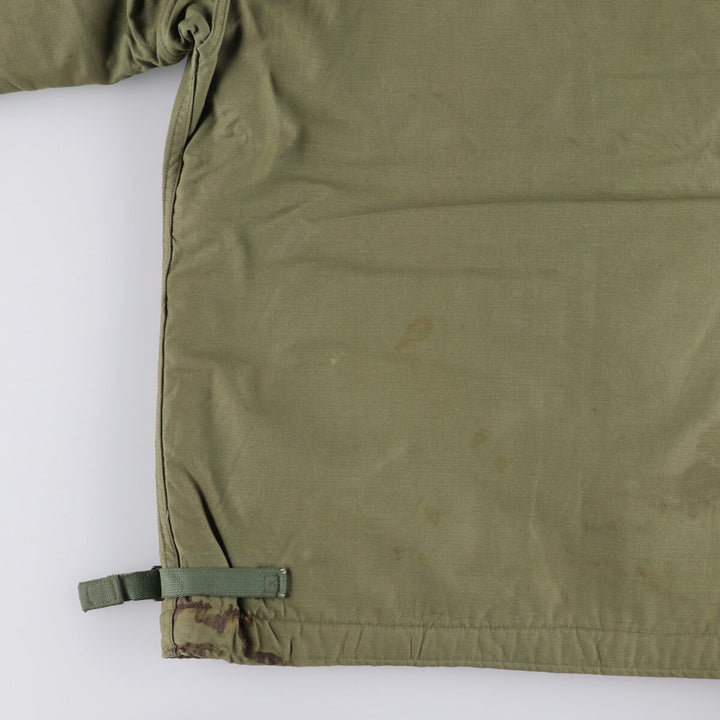 Authentic US Navy Military Deck Jacket, Made in USA, Men's Size Medium, Vintage unclear Khaki type Vintage Second Hand