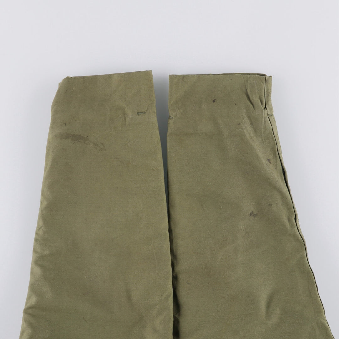 Authentic US Navy Military Deck Jacket, Made in USA, Men's Size Medium, Vintage unclear Khaki type Vintage Second Hand