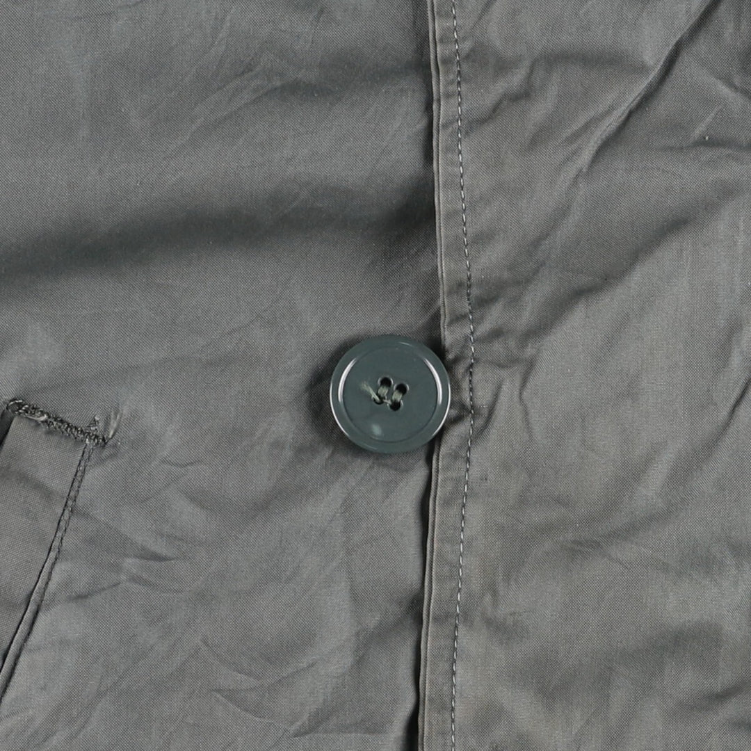 1980'S US Military N-3B Flight Jacket, Made in USA, Large, Men's Size L, Vintage cotton Khaki type Vintage Second Hand