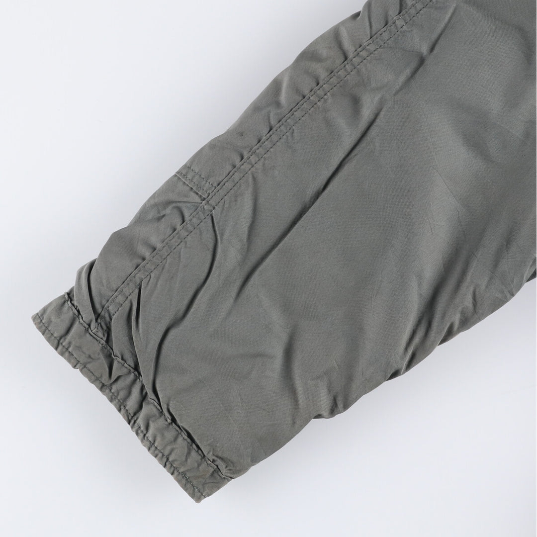 1980'S US Military N-3B Flight Jacket, Made in USA, Large, Men's Size L, Vintage cotton Khaki type Vintage Second Hand