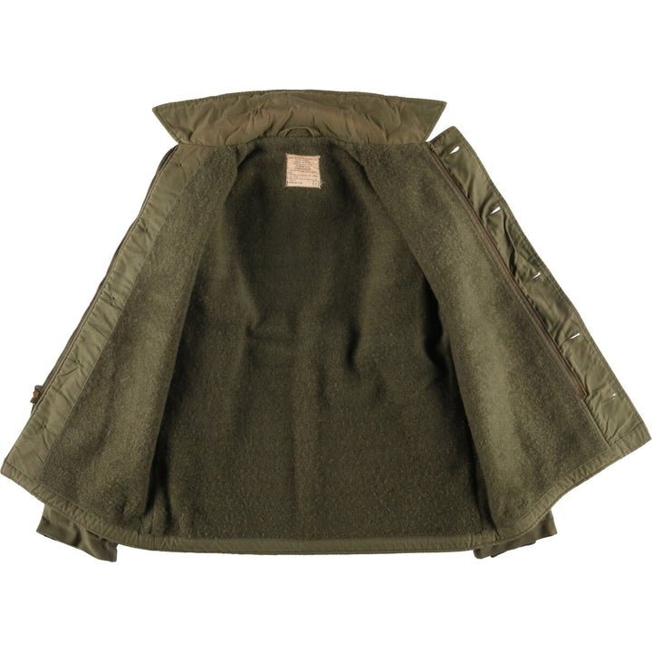 Authentic 1970'S US Navy Cold Weather (Permeable A-2) Military Deck Jacket, Men's, Size Medium, Vintage unclear Khaki type Vintage Second Hand
