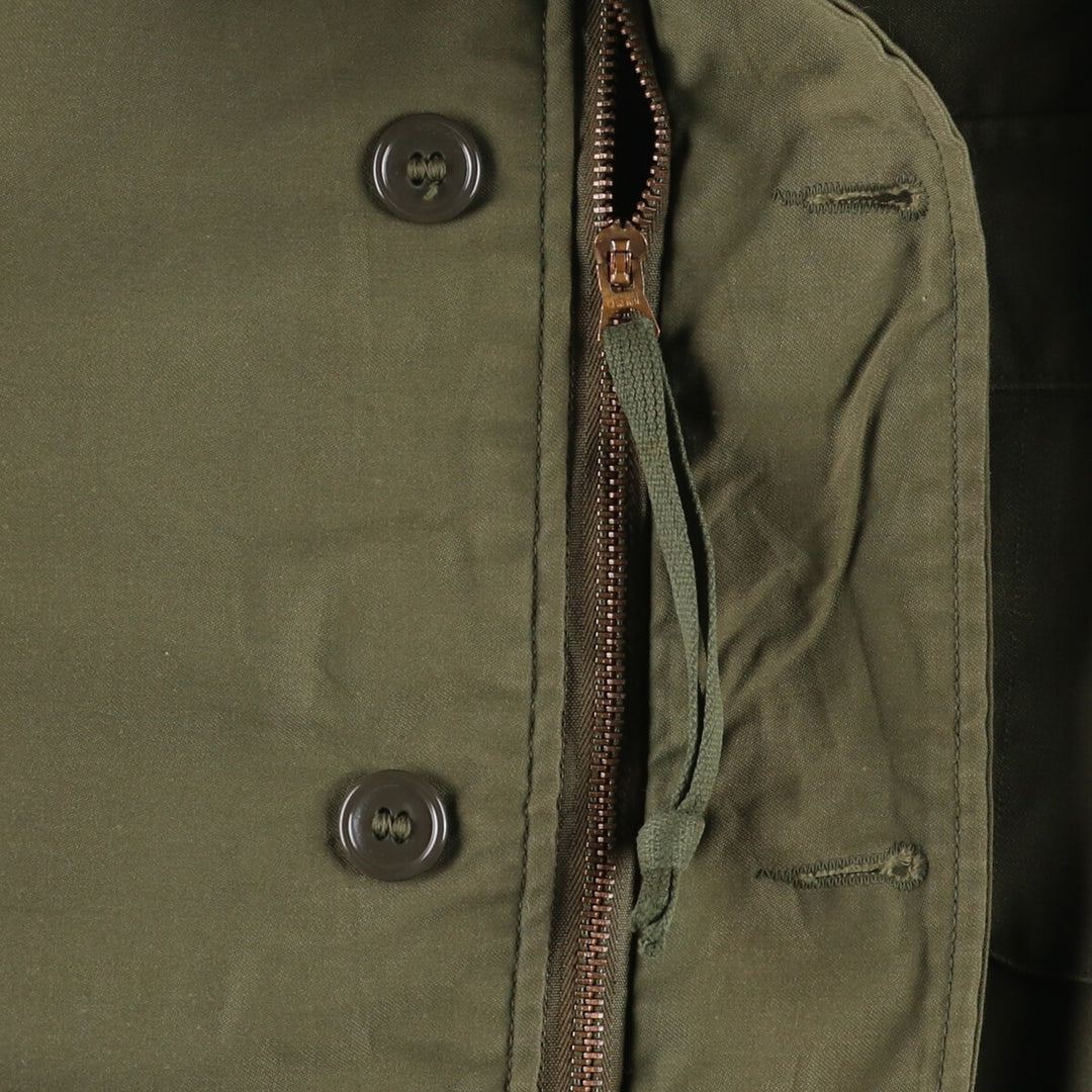 Authentic 1970'S US Navy Cold Weather (Permeable A-2) Military Deck Jacket, Men's, Size Medium, Vintage unclear Khaki type Vintage Second Hand